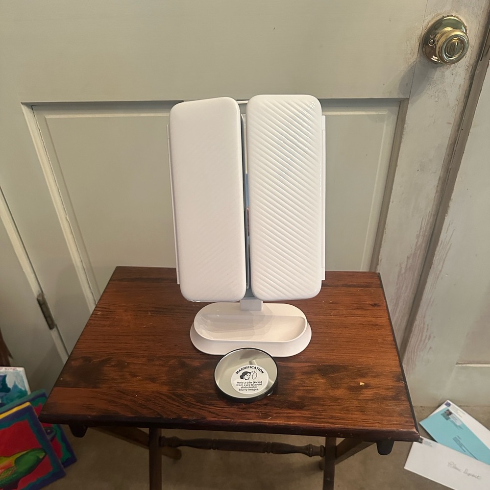 Adjustable White LED Vanity Mirror